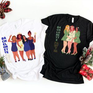 Personalized Bachelorette| Girls Trip | Girls Weekend Shirts || S-4X